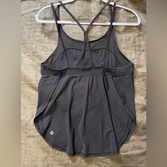 Lululemon Black Strappy Tank - Picture 2 of 3